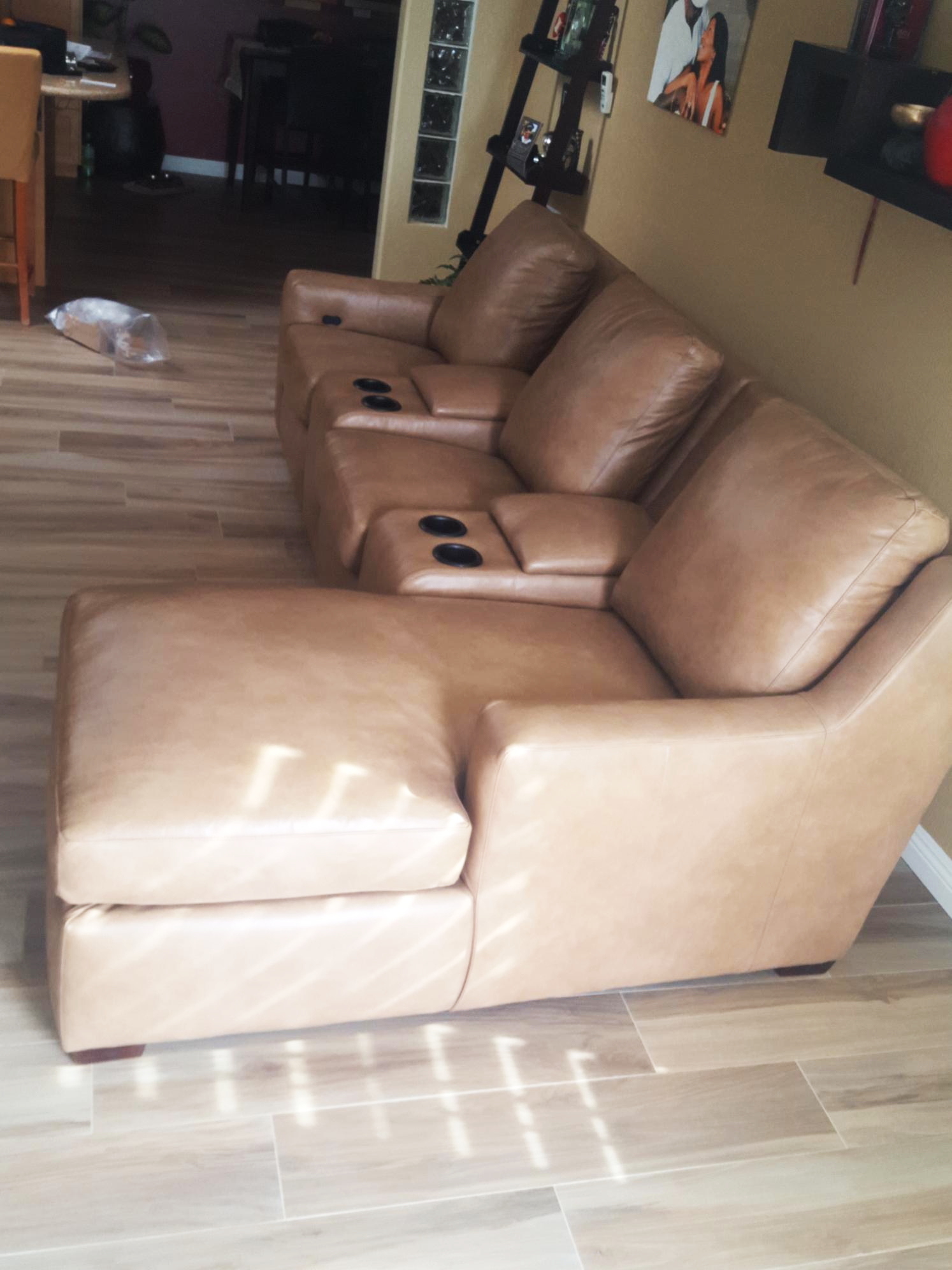 Bradington Young Connery Home Theater Chairs 
