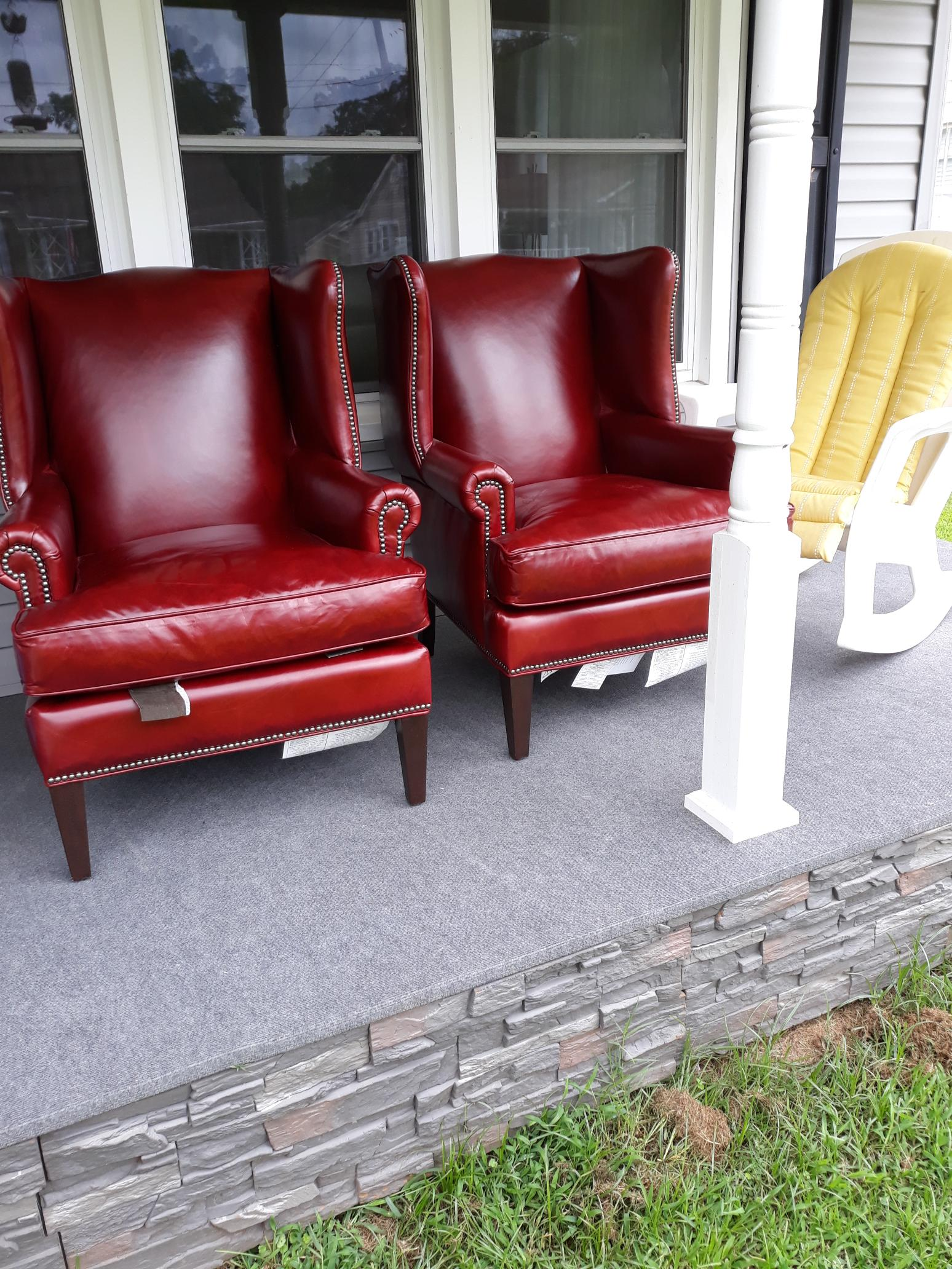 Hooker CC408 Red Wing Chairs