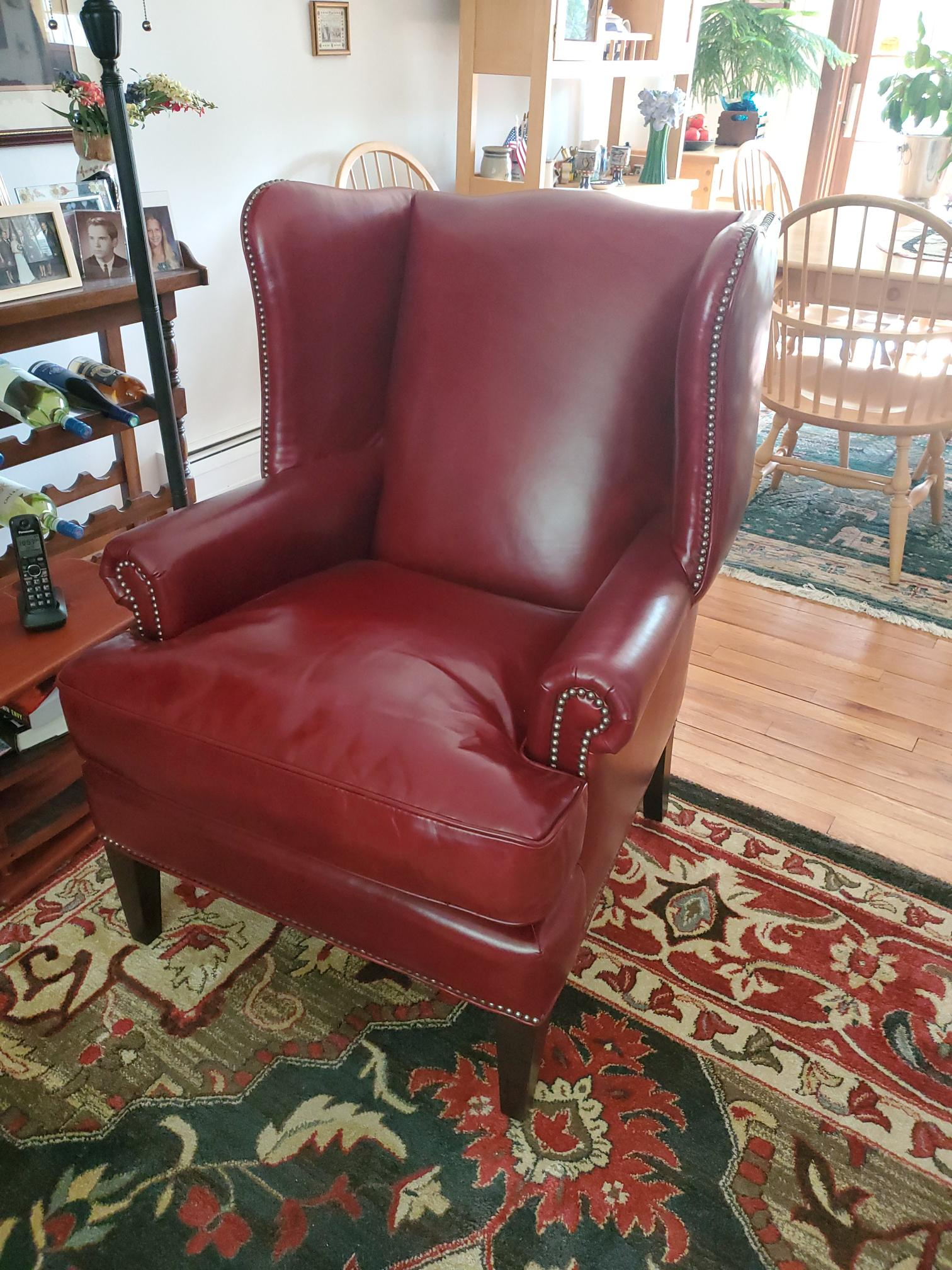 Hooker CC408 Red Wing Chairs