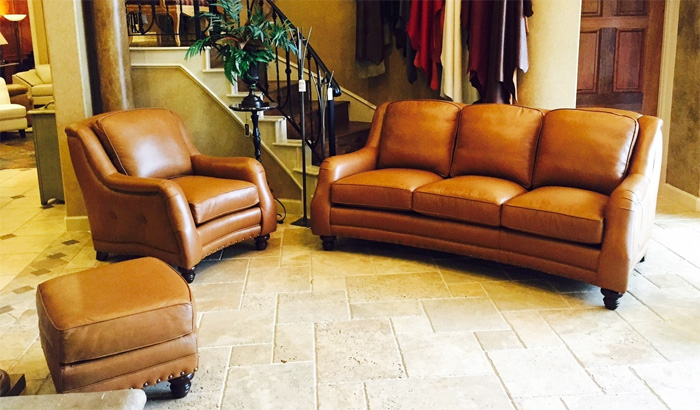 Hancock and moore leather recliner deals price